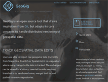 Tablet Screenshot of geogig.org